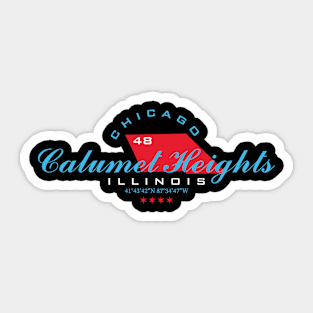 Calumet Heights / Chicago Sticker